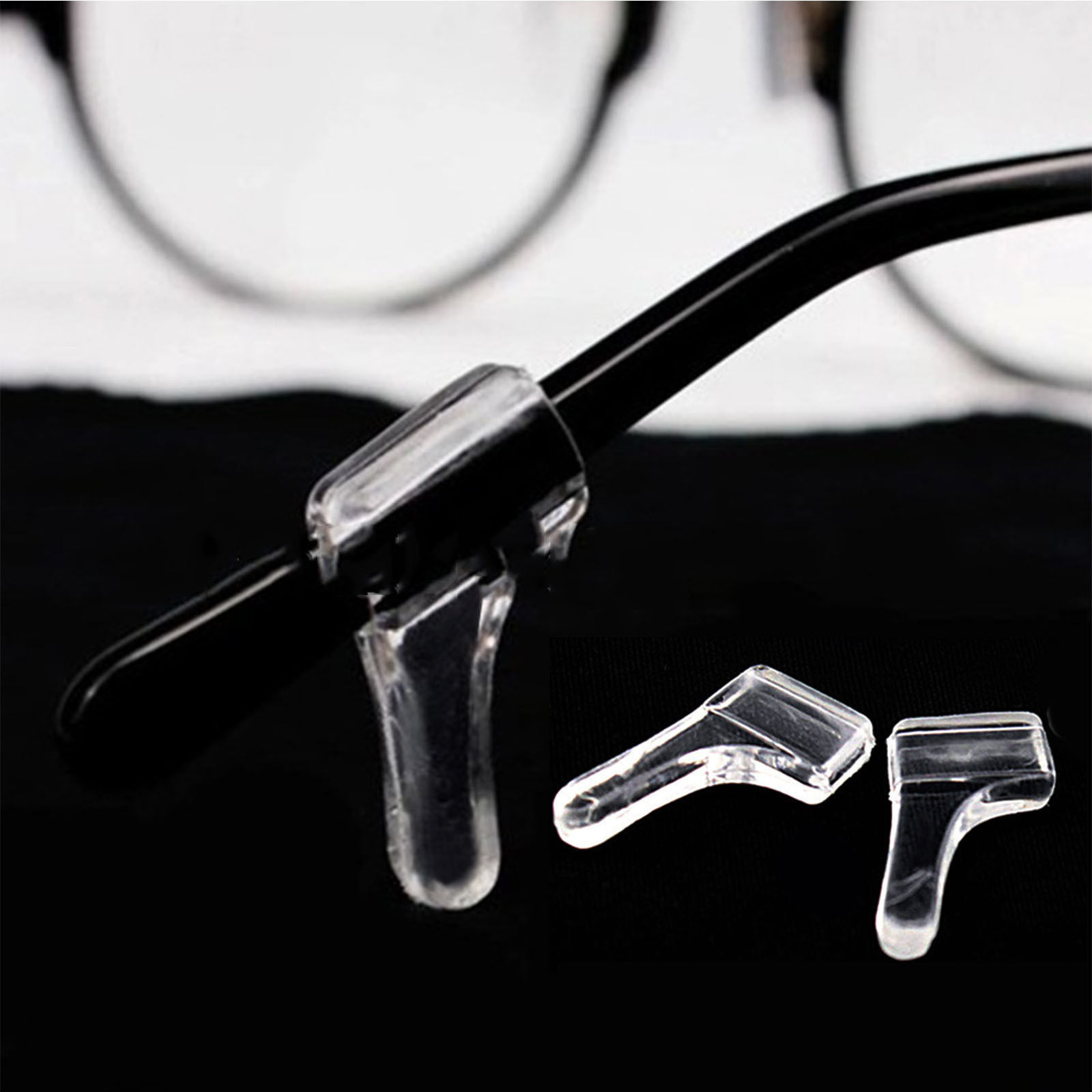 Nice Comfortable 4x Glasses Ear Hooks Eyeglasses Anti Slip Temple Holder Eyewear Ear Grips