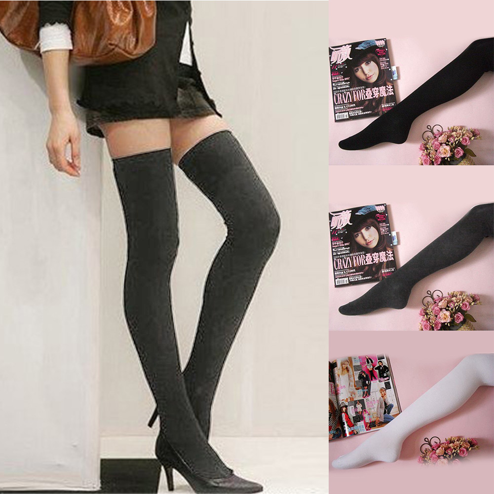 Sexy Fashion Warm Stockings Women Socks Over Knee Long Socks Thigh High