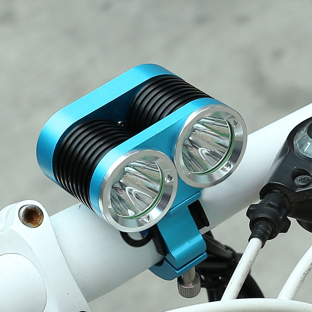 2* CREE T6 LED Fahr
rad Lampe Fahrradbeleuchtung Bicycle Light + 18650