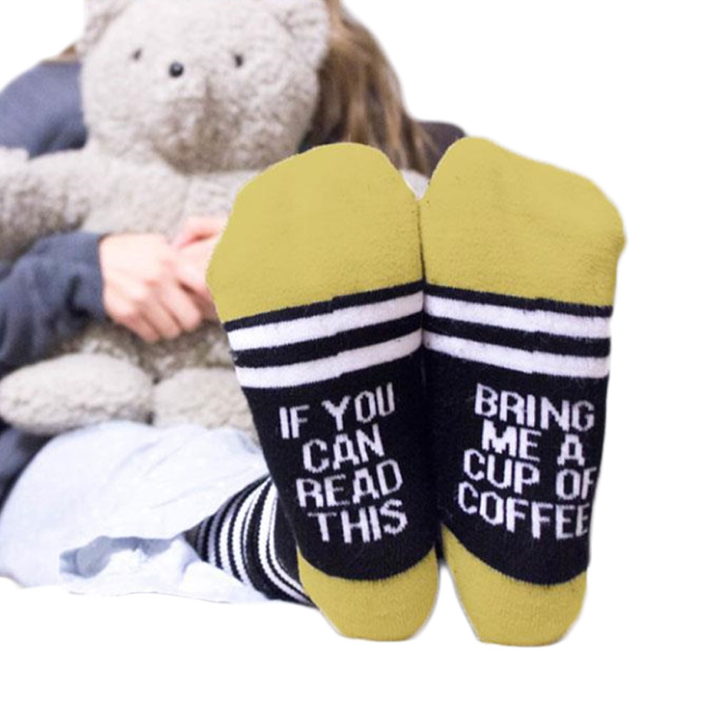 funny socks - Coffee Socks - If You Can Read This Bring Me A Cup Of Coffee